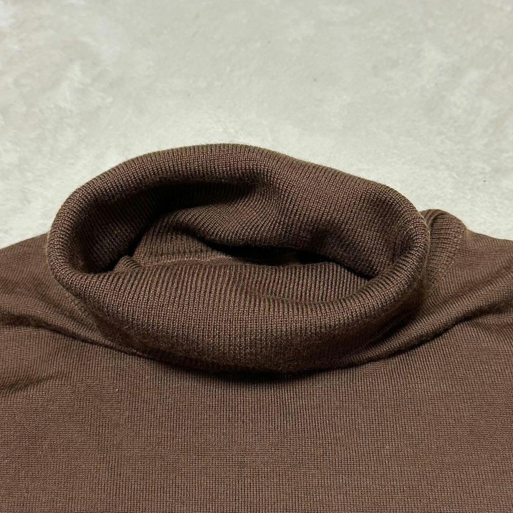 Dior (Damaged) Women's Brown Turtleneck Sweater - Picture 9 of 16